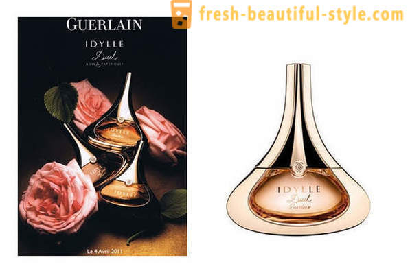 Guerlain Idylle Eau de Parfum: zapachy damskie wahają się od domu mody Guerlain