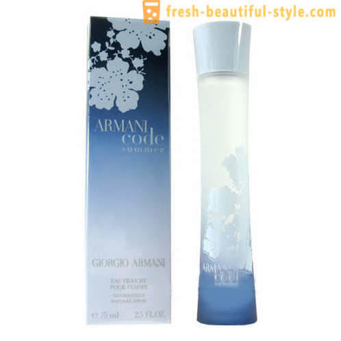Spirits „Armani Code” dla kobiet: zdjęcia, opinie Opis zapachowych