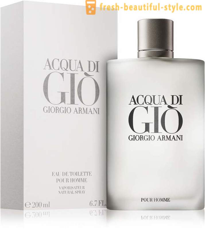 Maestro szczegóły: zapachy Giorgio Armani