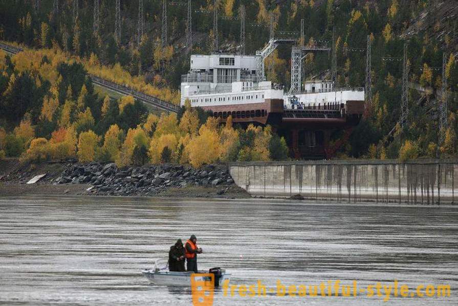 Zbiornik Krasnojarsk - chronione miejsca Syberii
