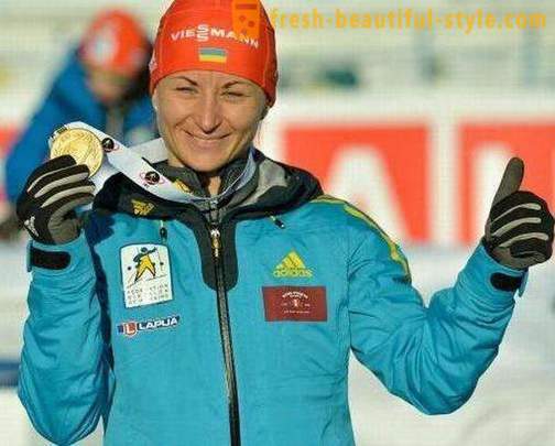 Ukraiński biathlonista Vita Semerenko: Biografia, kariera i życie osobiste