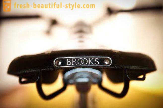 Siodełka rowerowego Brooks: opis, cechy i zalety