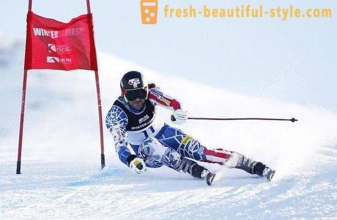 Slalom - to sport ekstremalny na skraju możliwe.