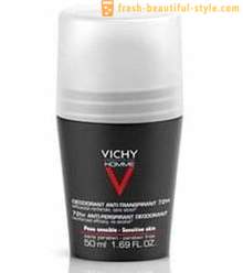 Dezodoranty „Vichy”: opinie, przegląd kompozycji. Dezodorant-antyperspirant Vichy