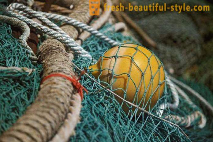 Fiński sieci rybackie z żyłki trójścienna
