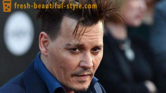 Ewolucja fryzury: Johnny Depp