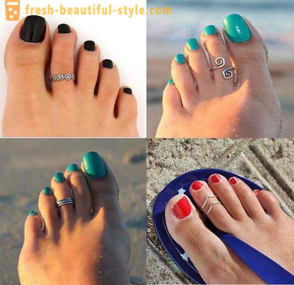 Pierścień na stopy na palcach: jak wybrać i jak nosić?