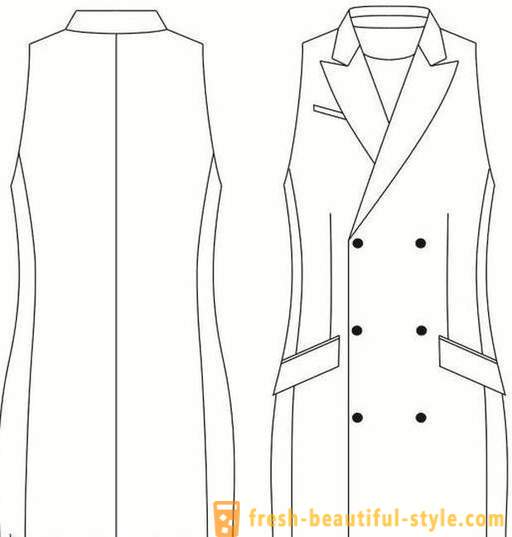Płaszcz bez rękawów: wzór, model oferuje połączenie ocen i opinii