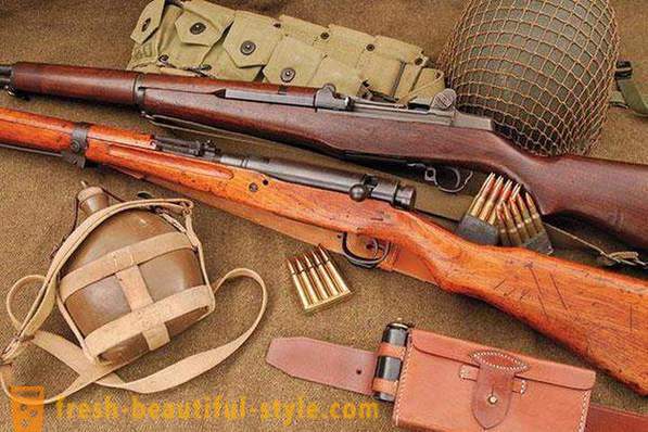 Amerykańska broń II wojny światowej i nowoczesne. Amerykańskie karabiny i pistolety