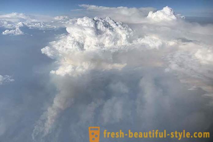 NASA sfotografował rzadkie zjawisko - ten „ogień” chmurę