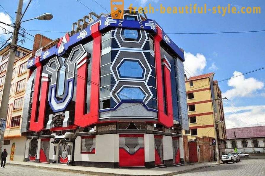 Alien architektura Boliwia