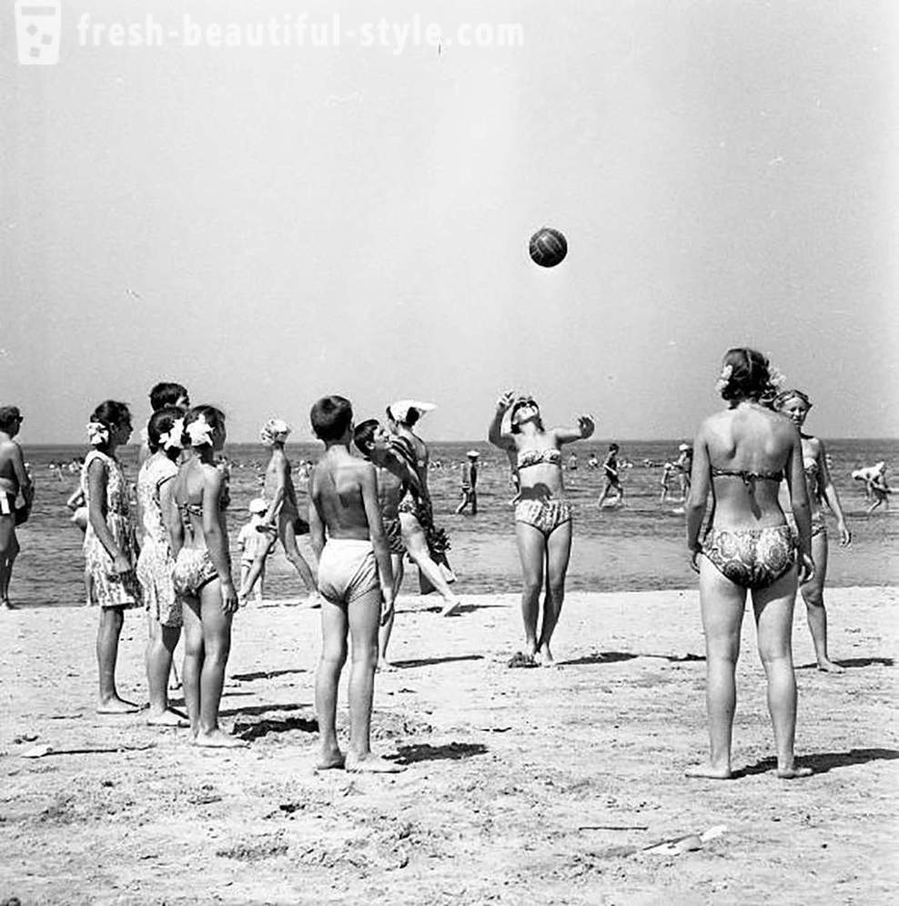 Urlop na plaży w ZSRR