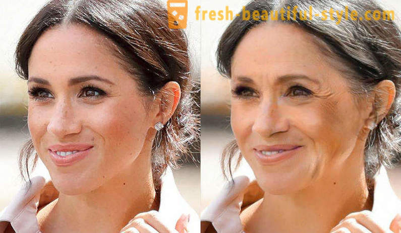 Lekarze pokazały jak wyglądają Meghan Markle i Kate Middleton w starszym wieku
