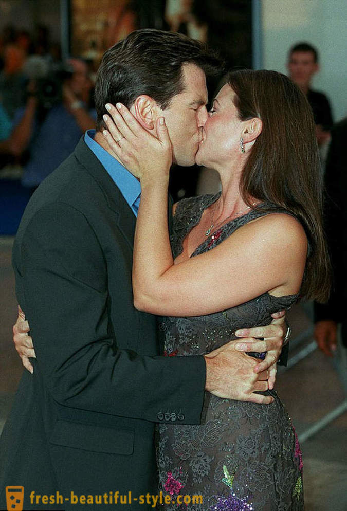 Pierce Brosnan i jego żona obchodziła swoje srebrne wesele