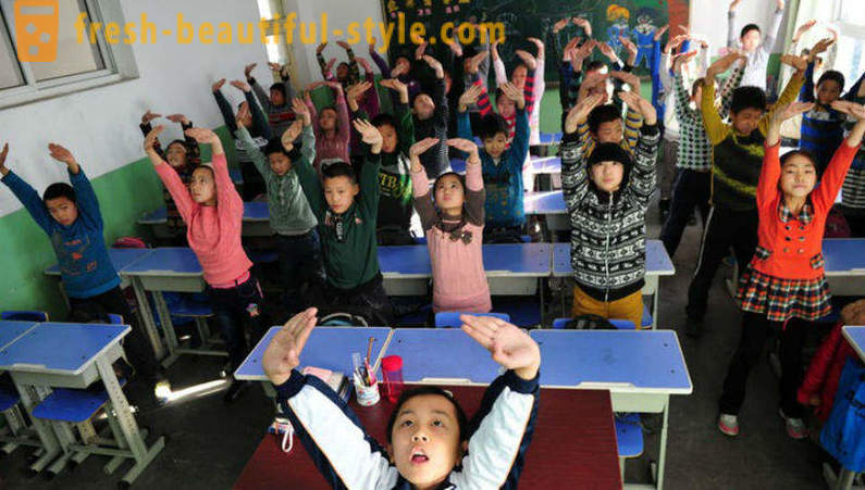 W Chinach, nowy system nie rozpraszać uczniów