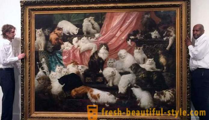 Top 6 najdroższe obrazy z kotów