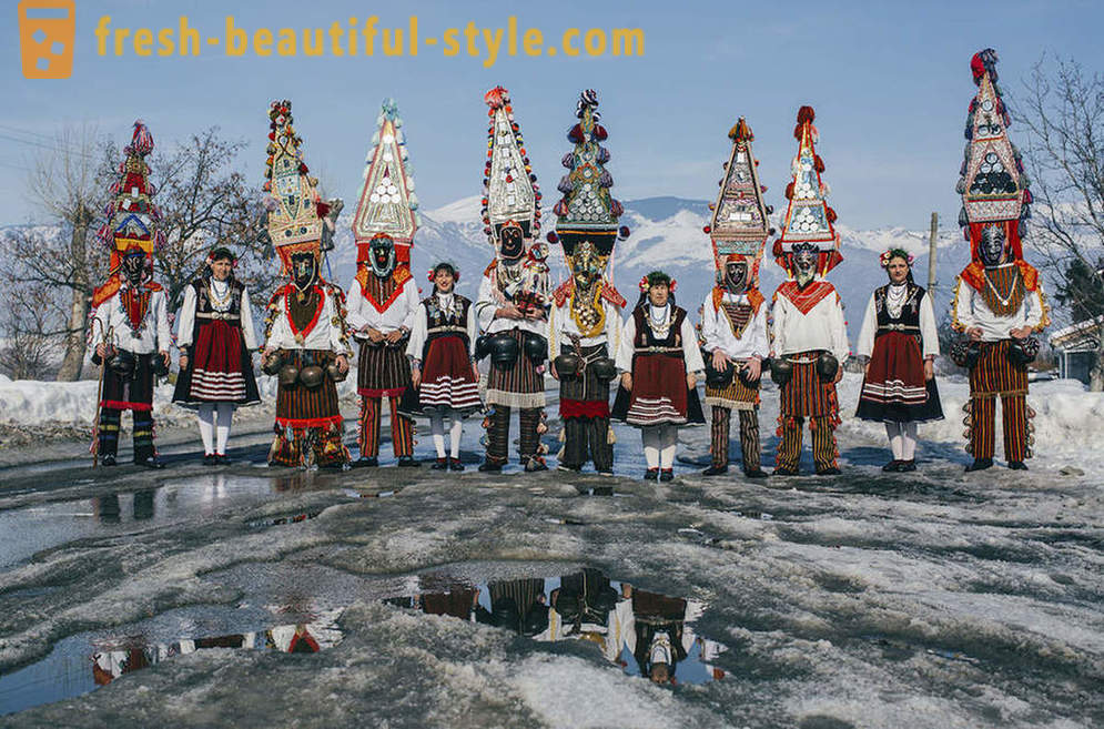Kuker - rytuał noworoczny w Bułgarii