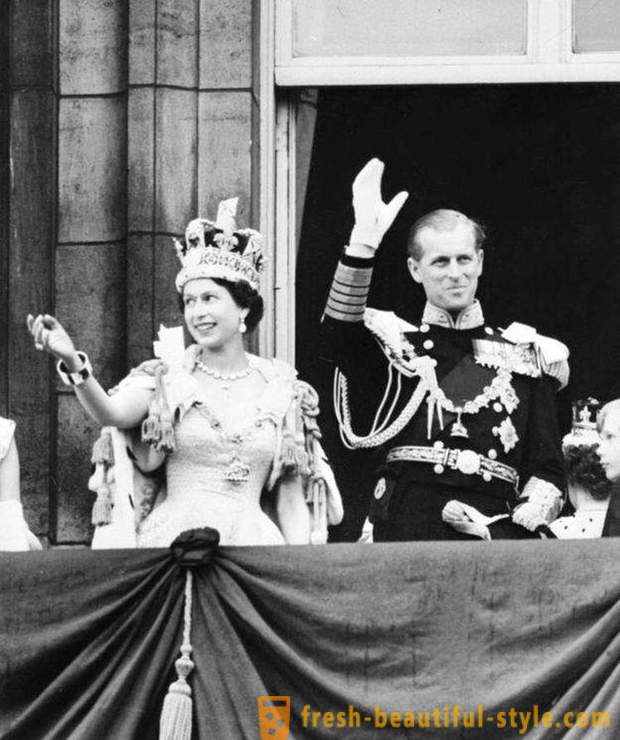Królowa Elżbieta II i książę Filip świętować ślub platyny