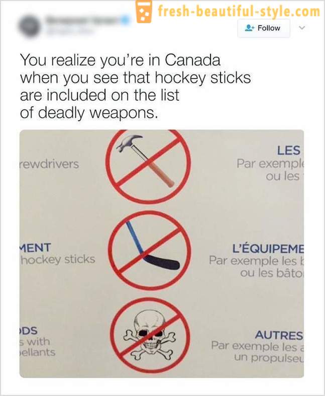 Rzeczy, które można znaleźć tylko w Kanadzie
