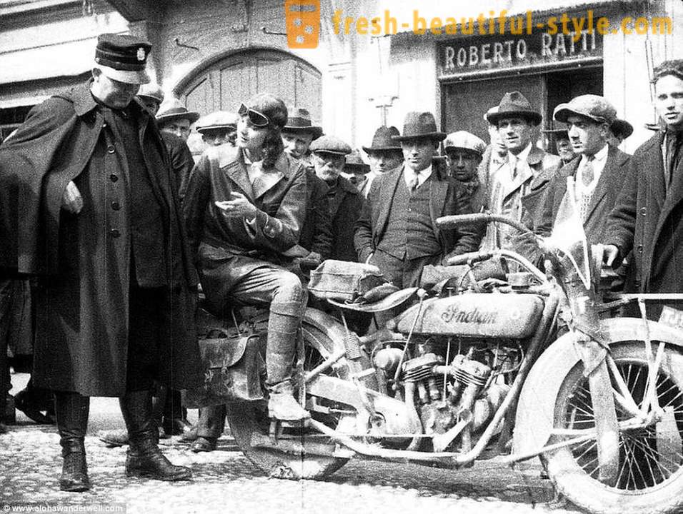 Indiana Jones w spódnicy: pierwsza kobieta jeździć 80 krajów w 1920 roku