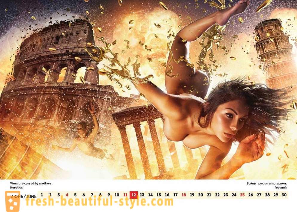 Showman szczęście Lee wydany erotyczny kalendarz, wzywając do Rosji do Ameryki i świata