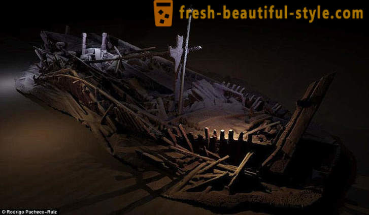 Cmentarz starożytnych statków na Morzu Czarnym