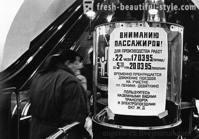 Wielki erozja: w 1970 roku prawie zalane metro Leningrad
