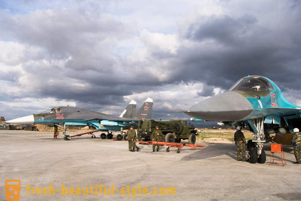 Russian Air Force Baza Lotnictwa w Syrii