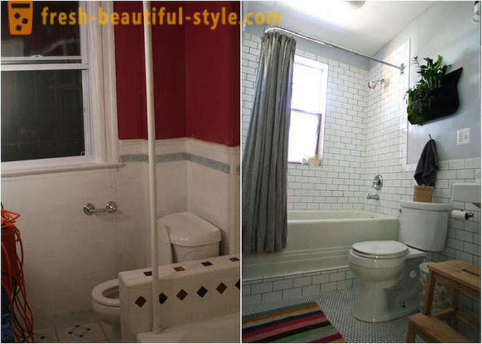 Oszałamiająca konwersja 7 łazienek: Before & After