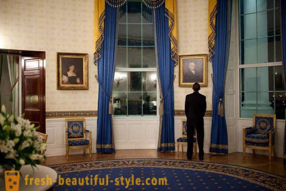 Wewnątrz w Białym Domu - oficjalnej rezydencji prezydenta USA