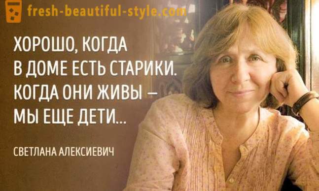 15 przebijający cytuje noblisty Svetlana Aleksievich