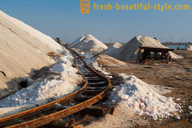 Wydobycie soli mieszkających na Krymie