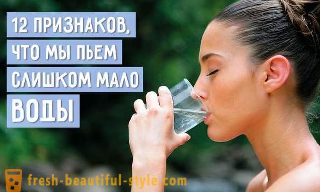 12 oznak, że piją zbyt mało wody