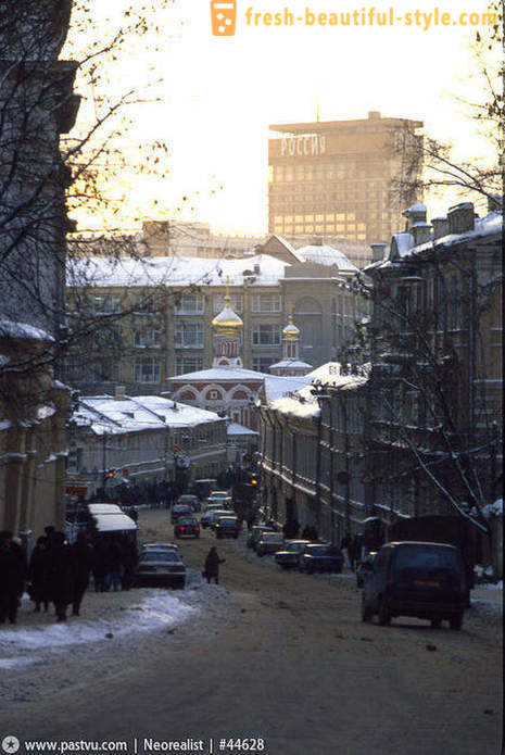 Spacer w Moskwie w 1995 roku