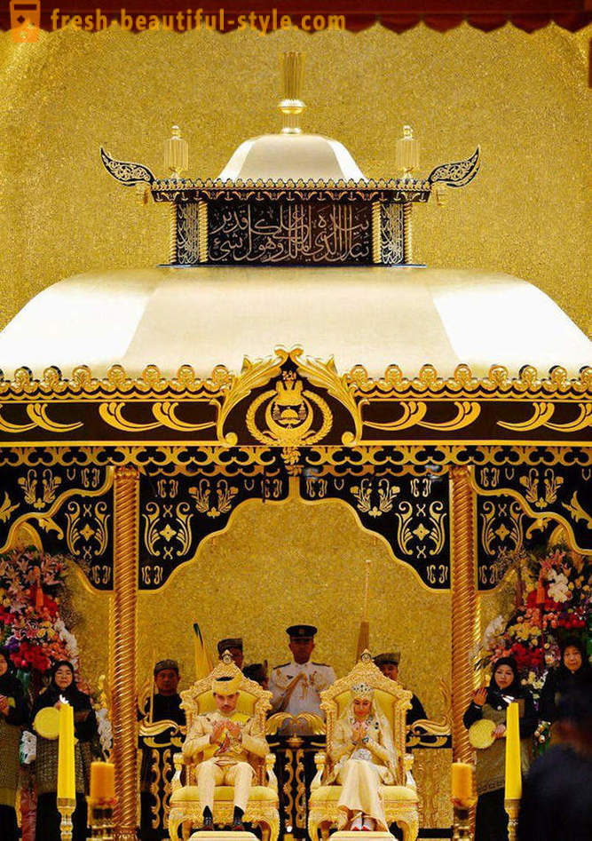 Luksusowy ślub przyszłego sułtana Brunei