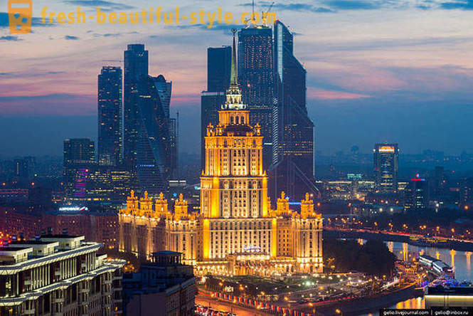 Moskwa z wysokości