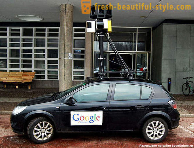 Jak Google sprawia panoramiczny z poziomu ulicy
