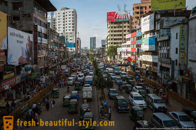 Dhaka - stolicy Bangladeszu niesamowite