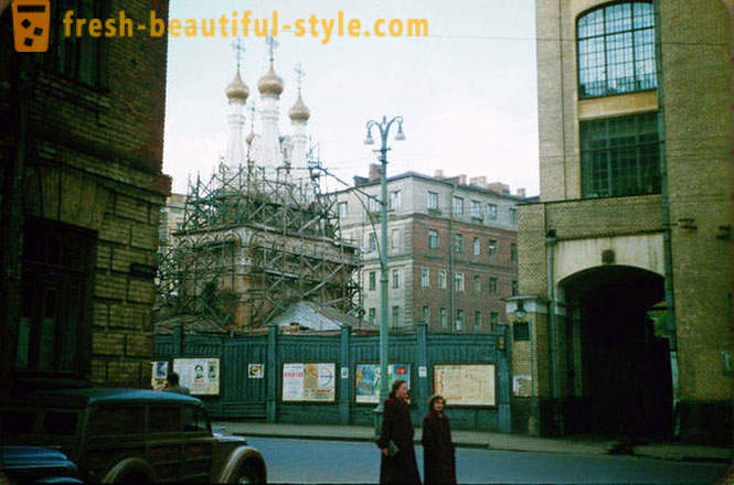 Moskwa, 1956, w fotografii Jacques Dyupake