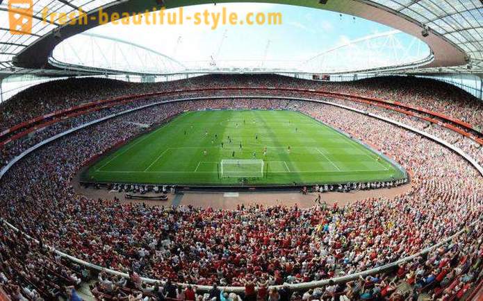 Stadion „Emirates”, Londyn: adres, zdjęcia, obłożenie