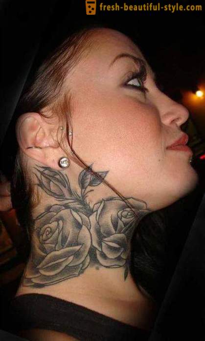 Kwiat tatuaż - oryginalny sposób wyrażania