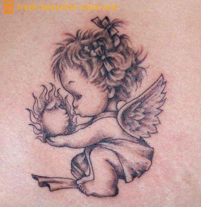 Tatuaż Anioły stróże: fotografie, wartość