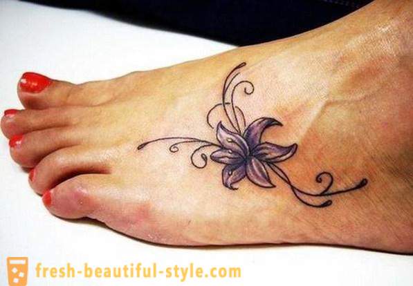 Tatuaże lilia - wartość i miejsce zastosowania
