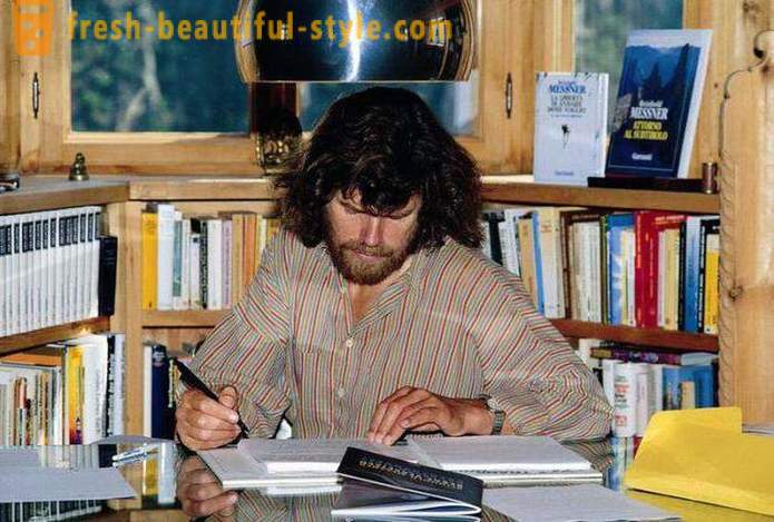 Alpinizm legenda Reinhold Messner: biografia