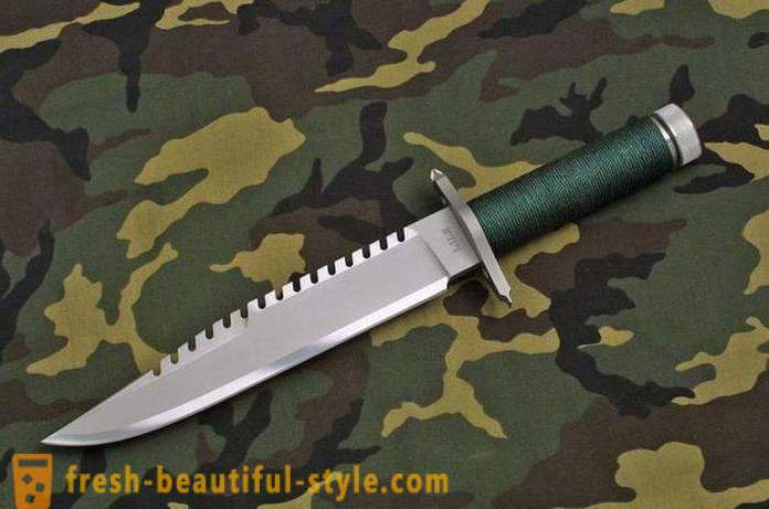 Nóż „Rambo”: historia, opis
