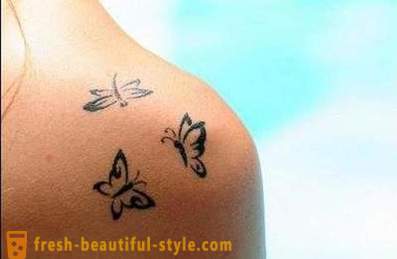 Małe tatuaże dla dziewczyn: różnorodność opcji i funkcji do noszenia zdjęcia