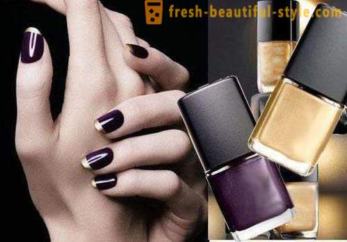Jak zrobić modne fioletowy manicure: krok po kroku