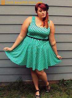 Sukienki letnie dla większych kobiet. Modele letnie sukienki dla większych kobiet (zdjęcia)