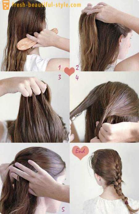 Piękne i proste fryzury dla średnich włosów