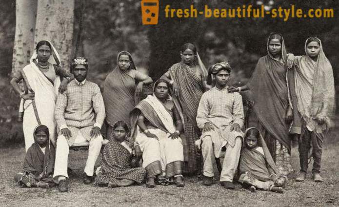 Indyjski strój. Tradycyjne Odzież Indie